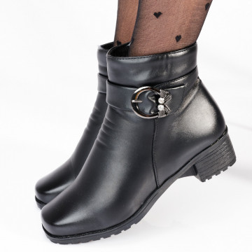 Ghete Dama Imblanite Noni 14 Negre - Need 4 Shoes