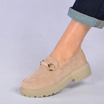 Pantofi Dama Casual Briana Beige