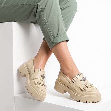 Pantofi Dama Casual Erica Bej