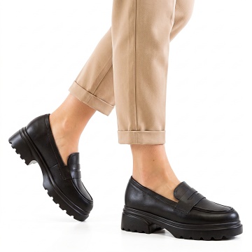 Pantofi Dama Casual Minerva Negri 2