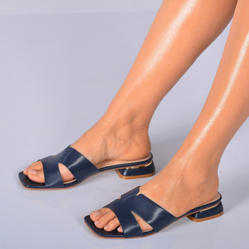Papuci Cu Toc Karelia Navy- Need 4 Shoes