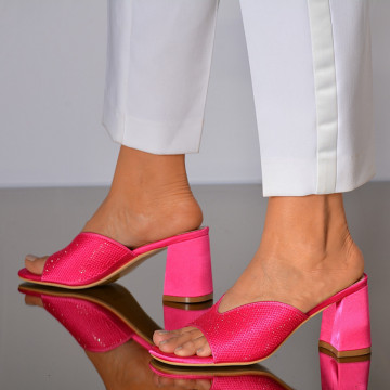 Papuci Cu Toc Pandora Fuchsia- Need 4 Shoes
