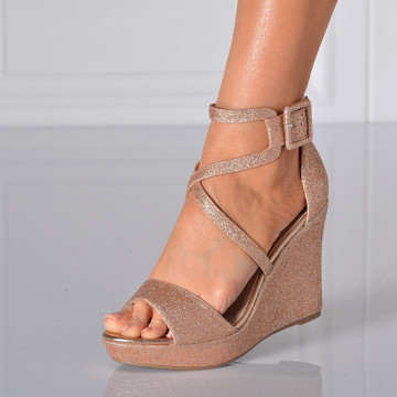 Sandale Cu Platforma Hany Roze- Need 4 Shoes