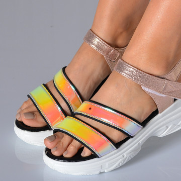 Sandale Cu Platforma Nisryn Roz- Need 4 Shoes
