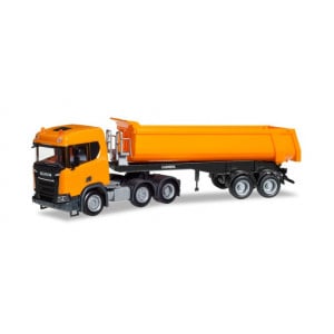 HERPA 1:87 - SCANIA CG 17 XT 6X6 TELETRAILER SEMITRAILER