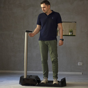 Sistem de dezinfectie, dispenser automatizat pentru picioare si maini SAFEGATE mini - Img 2