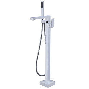 Baterie cada freestanding QFRESH Style, Chrome - Img 1
