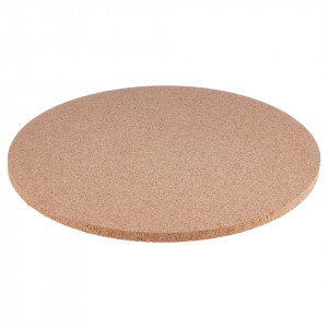 Suport pentru oală fierbinte EcoCMK Large, din plută naturală, rotund, Ø29cm - Img 1