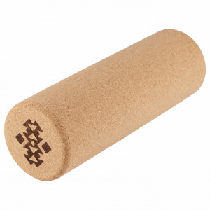 Set rolă masaj EcoCMK AZTEC Design, cilindru și minge din plută pentru yoga, pilates, kinetoterapie - Img 2