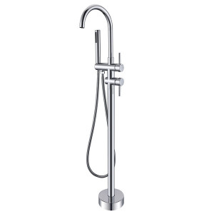 Baterie cada freestanding QFRESH Up, Chrome - Img 1