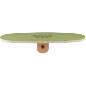 Balance board Kids Starter, placă de echilibru, cu grip natural din plută, verde