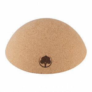 Pernă placa de echilibru EcoCMK, pentru balance board, cork pillow, din pluta naturala, 20x7cm - Img 3