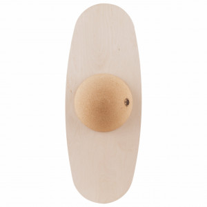 Balance board Kids PRO Style, placă de echilibru, cu grip natural din plută, portocaliu - Img 3