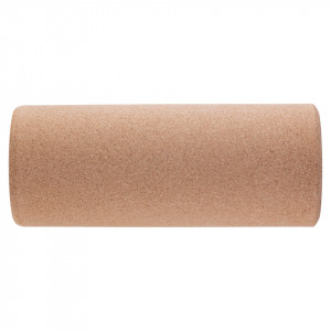 Rolă masaj EcoCMK, din plută naturală, pentru yoga, pilates, kinetoterapie, 30x9.5cm - Img 2
