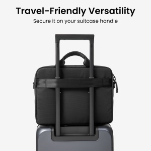 Navigator-A33 Laptop Shoulder Bag Black - Img 5