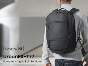 UrbanEX-T77 Laptop Backpack Black
