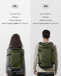 Navigator-T66 Liteway Travel Backpack Green - Img 10