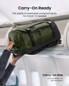 Navigator-T66 Liteway Travel Backpack Green - Img 4