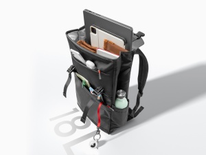 Slash-T64 Flip Laptop Backpack Meteorite - Img 3