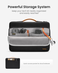 Defender-A14 Laptop Briefcase Black - Img 4