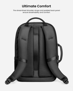 UrbanEX-T65 Laptop Backpack Black - Img 8
