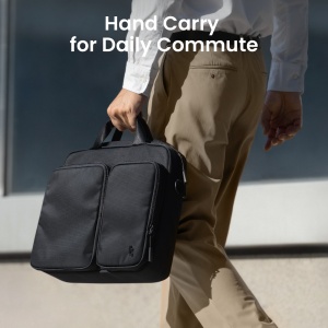 Navigator-A33 Laptop Shoulder Bag Black - Img 11