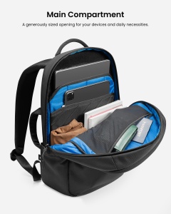 UrbanEX-T65 Laptop Backpack Black - Img 5