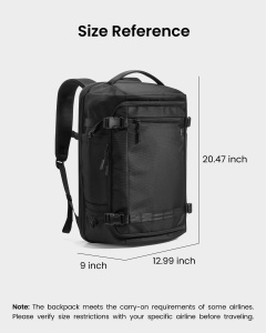 Navigator-T67 Travel Laptop Backpack Black