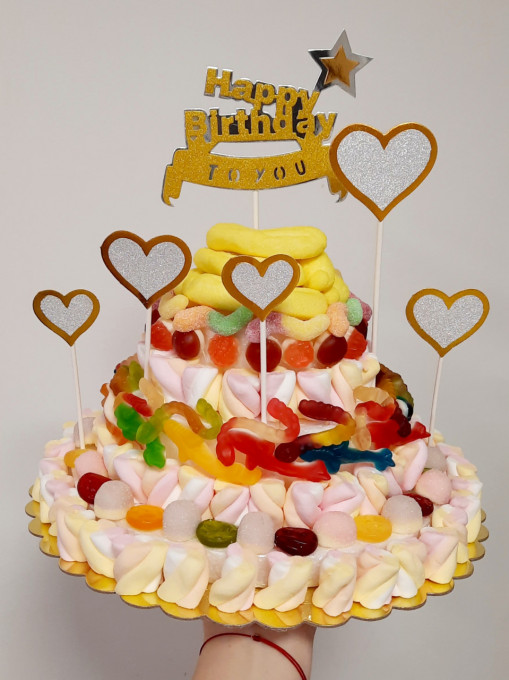 Torta od gumenih bombona