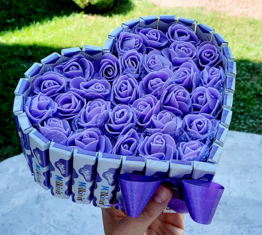 Milkinis Srce M Violet