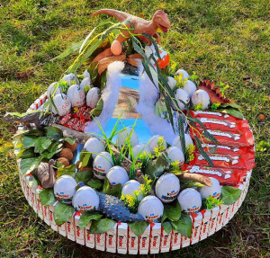 Kinder Torta od slatkiša - Dino World XXL - Img 1