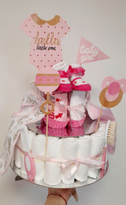 Torta od pelena - Hello Baby Girl