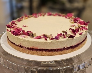 Cheesecake - Pistać malina