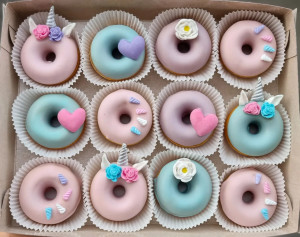 Krofnice Pastel Unicorn