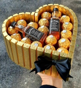 Golden Heart Jack Daniels - Torta od slatkiša