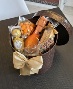 Kroko Brown Box