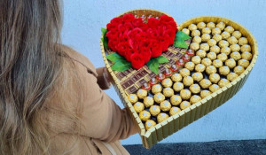 Torta od slatkiša - Lux srce XXL - Img 4