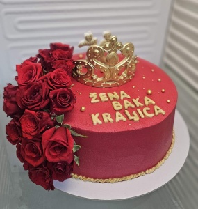 Torta - Crvena ruža