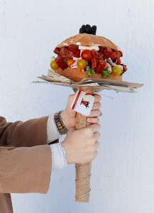 Jestivi slani buket - Burger - Img 2