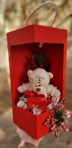 Poklon kutija - Teddy Red