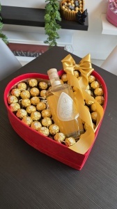 Pletenica Golden Heart