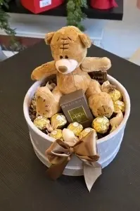 Teddy Mini Bulgari Beige Box