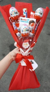 Novogodišnji buket slatkiša