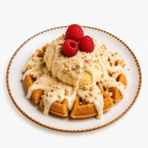 Waffle raffaello