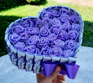 Milkinis Srce M Violet