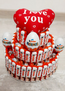 Torta od slatkiša - I Love You