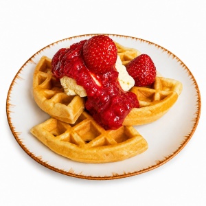 Waffle wild berry