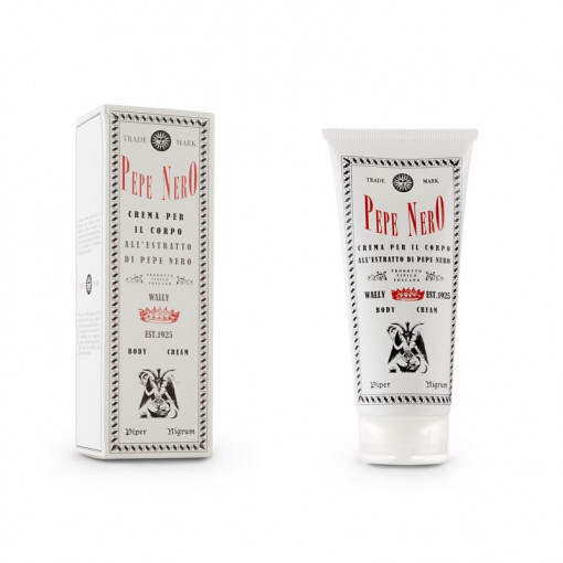 Crema de corp Pepe Nero - cu extract biologic de PIPER NEGRU