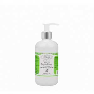 Gel de dus - BERGAMOTTO E SANDALO - 90,9% ingrediente de origine naturala