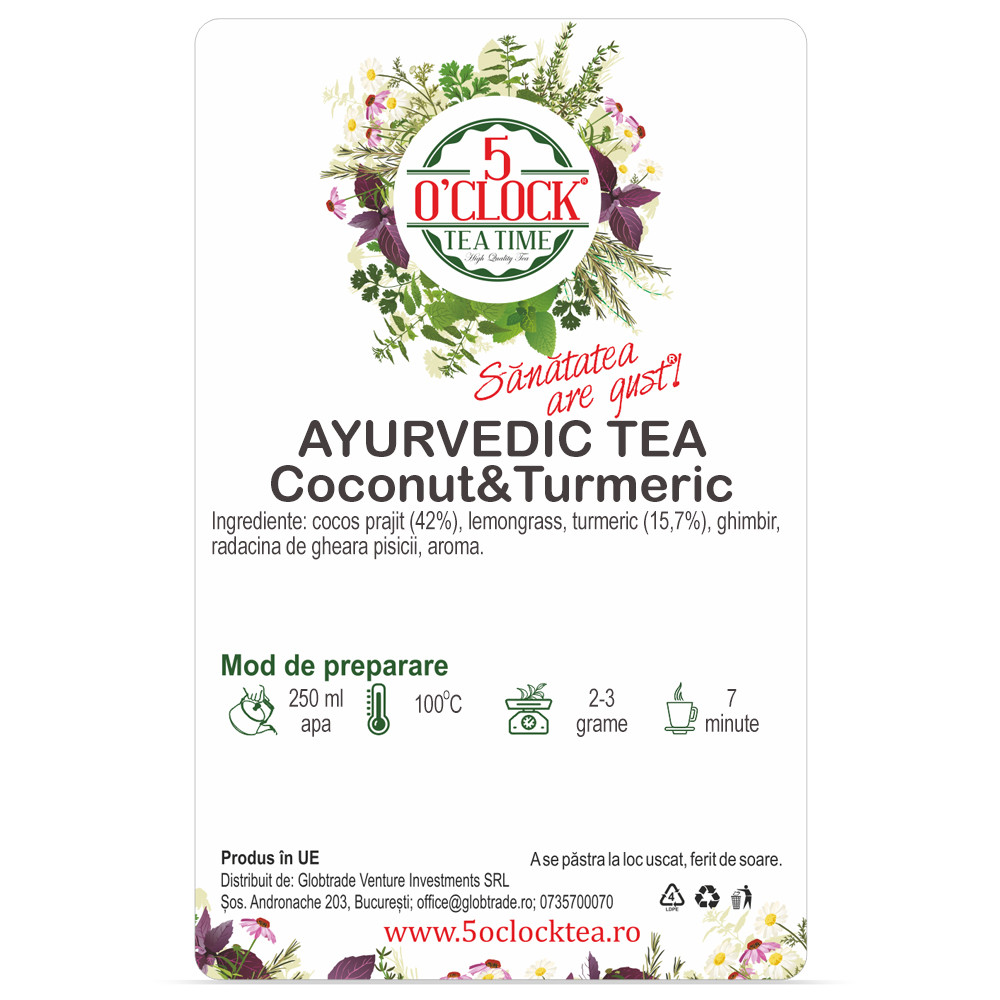 Coconut & Turmeric (Gramaj: 100g) - 1 | YEO